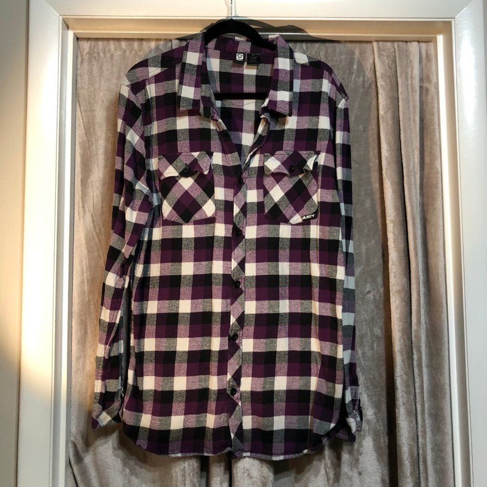 Mens 100% Cotton Flannel Shirt